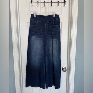 HALARA Dark Blue Flare Jeans